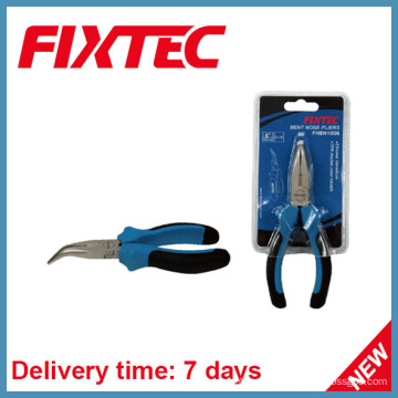 Ferramentas manuais profissionais Fixtec 6 &quot;160mm CRV Bent Nose Pliers